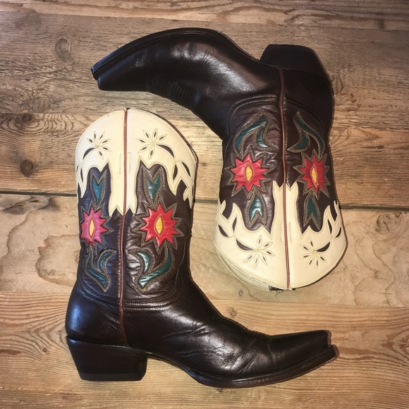 Old Gringo Shoes - VINTAGE THE OLD GRINGO Cowboy Boots Size 8.5